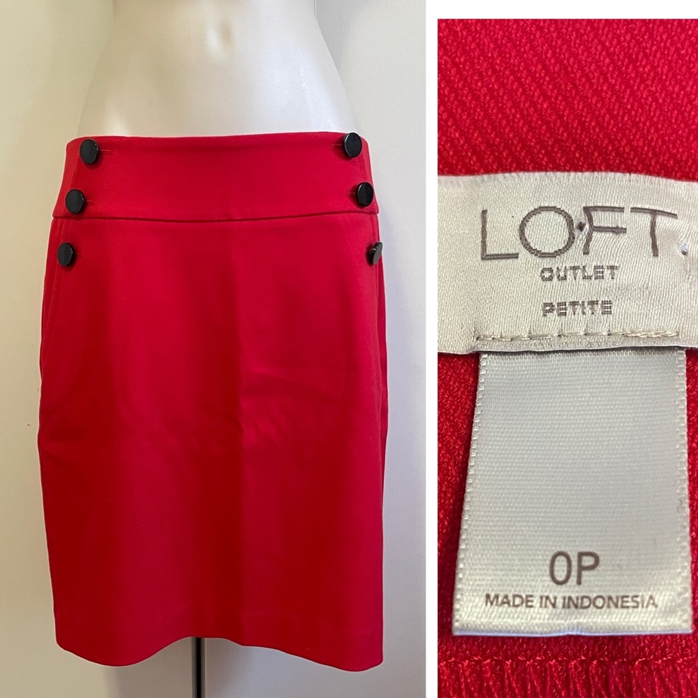 Red Loft Skirt